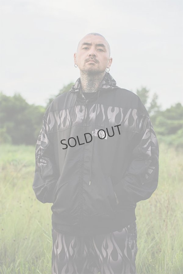 画像4: {SOLD}MAYO メイヨー FIRE EMBROIDERY NYLON JKT（ダウンなし）{-BDA} (4)