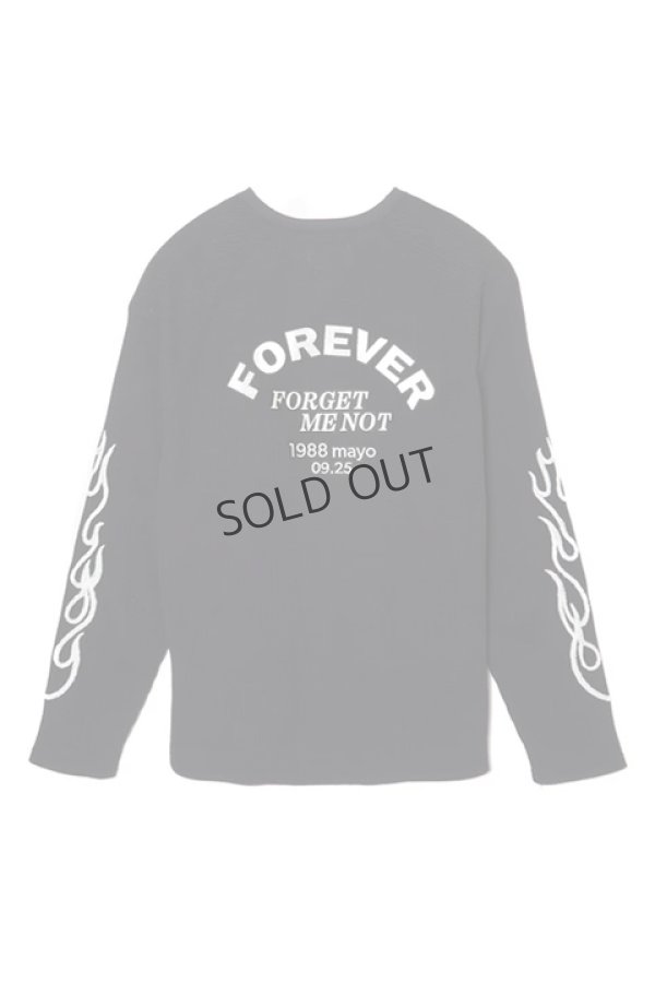 画像2: {SOLD}MAYO メイヨー EAGLE EMBROIDERY THERMAL LONG SLEEVE TEE{-BDA} (2)