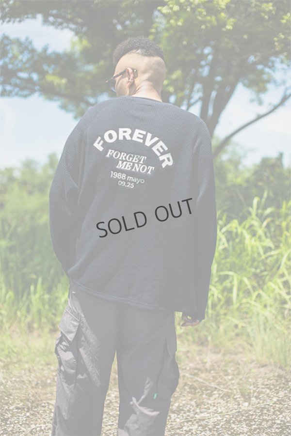 画像6: {SOLD}MAYO メイヨー EAGLE EMBROIDERY THERMAL LONG SLEEVE TEE{-BDA} (6)