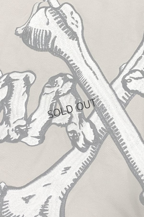 画像4: MAYO メイヨー MAYO CROSS BONES Embroidery Hoodie{-BDS} (4)