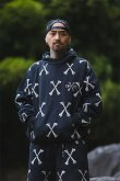 画像6: 【24SS新作】MAYO メイヨー MAYO CROSS BONES Embroidery Hoodie{-BDS} (6)