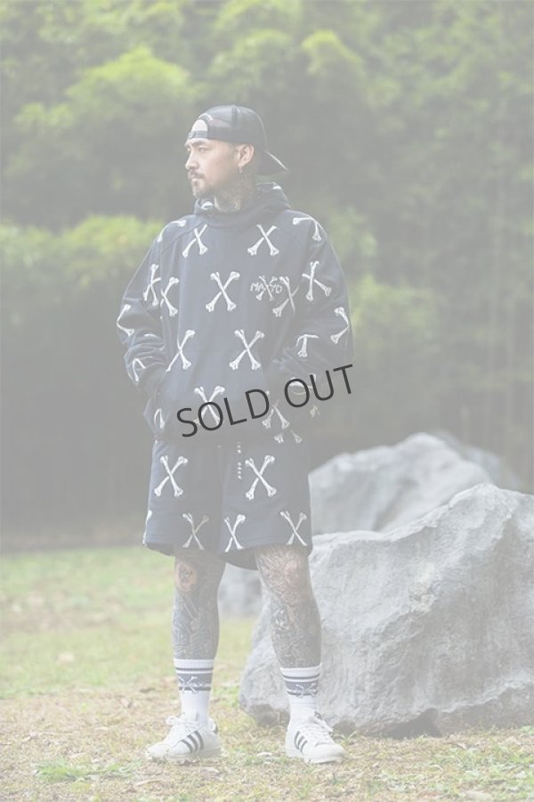 画像7: {SOLD}MAYO メイヨー MAYO CROSS BONES Embroidery Hoodie{-BDS} (7)