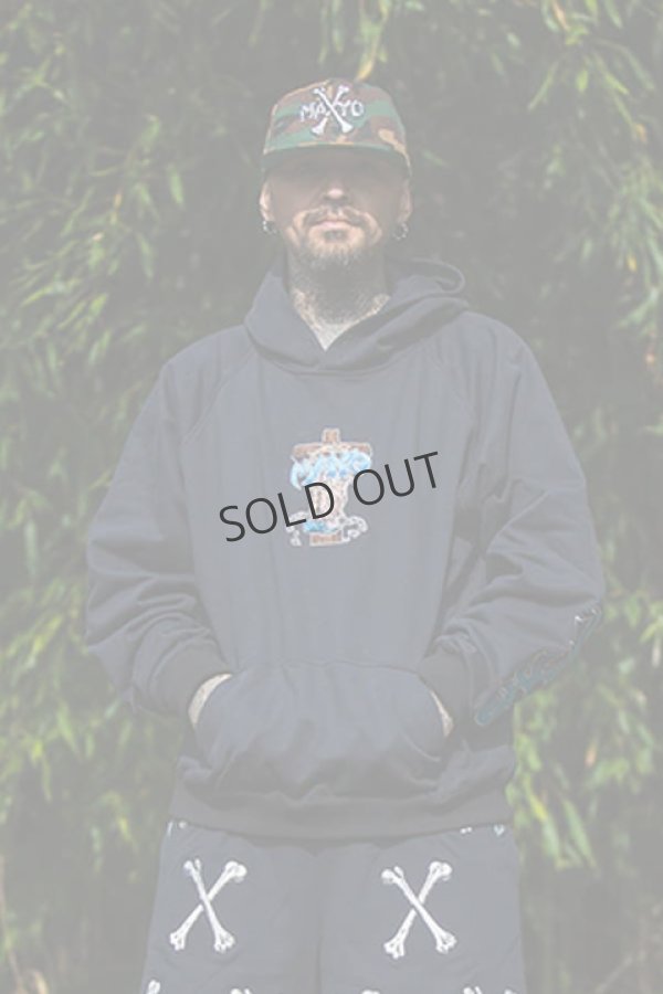 画像5: {SOLD}MAYO メイヨー Sunshine Embroidery Hoodie{-BDS} (5)