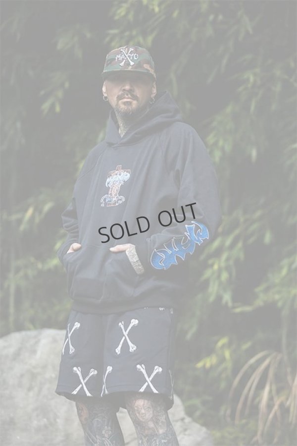 画像7: {SOLD}MAYO メイヨー Sunshine Embroidery Hoodie{-BDS} (7)