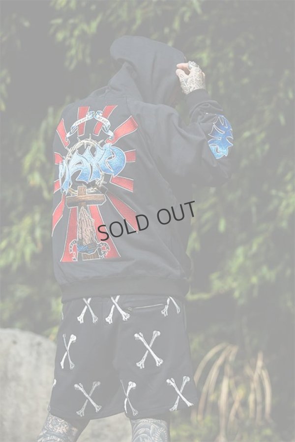 画像10: {SOLD}MAYO メイヨー Sunshine Embroidery Hoodie{-BDS} (10)