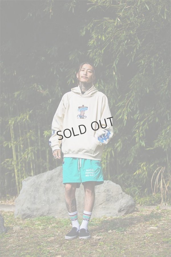 画像6: {SOLD}MAYO メイヨー Sunshine Embroidery Hoodie{-BDS} (6)