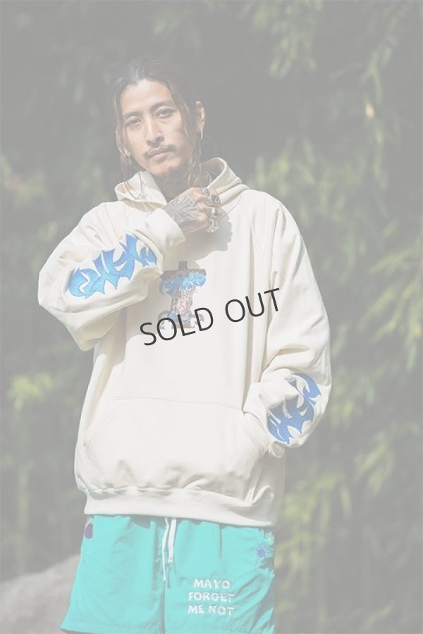 画像7: {SOLD}MAYO メイヨー Sunshine Embroidery Hoodie{-BDS} (7)