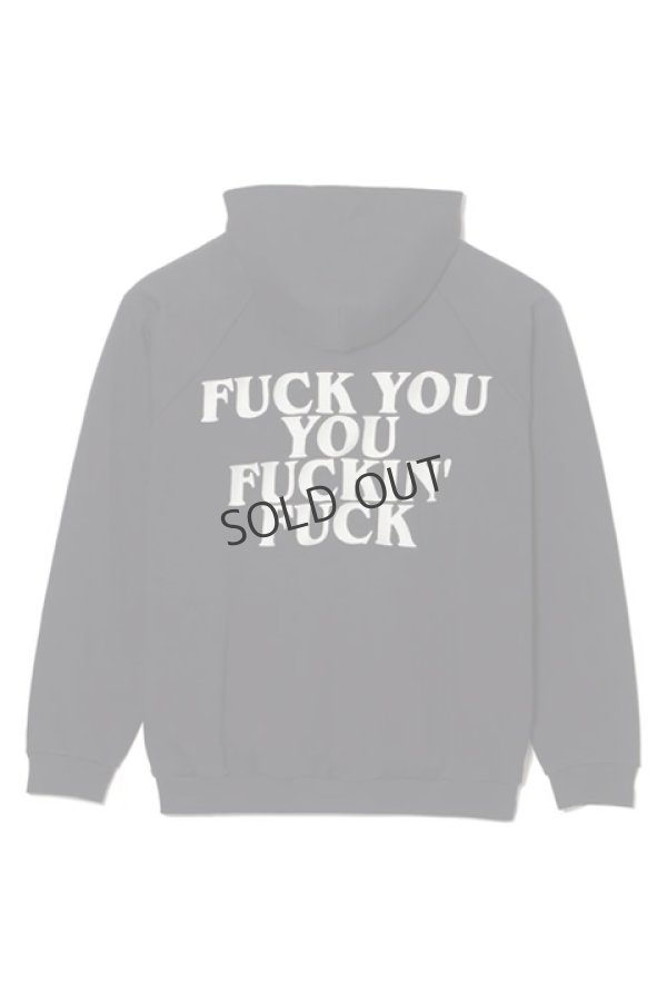 画像2: {SOLD}MAYO メイヨー F●CKIN F●CK EMBROIDERY HOODIE{-BDA} (2)