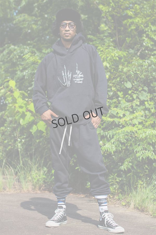 画像4: {SOLD}MAYO メイヨー F●CKIN F●CK EMBROIDERY HOODIE{-BDA} (4)