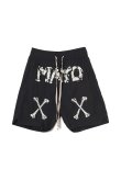 画像2: 【24SS新作】MAYO メイヨー MAYO BONES Embroidery Shorts{-BDS} (2)