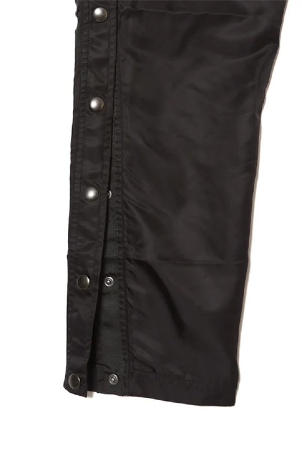 画像3: 【 20%OFF セール19,800円→15,840円】 MAYO メイヨー FIRE EMBROIDERY SIDE SNAP NYLON PANTS{-BDA} (3)