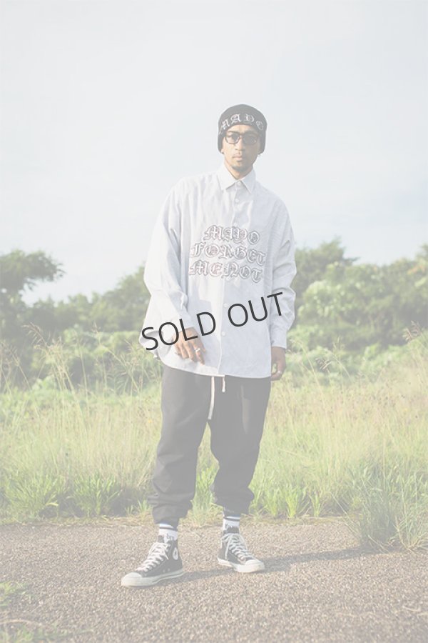 画像3: {SOLD}MAYO メイヨー MAYO FGMN EMBROIDERY STRIPE SHIRT{-BDA} (3)