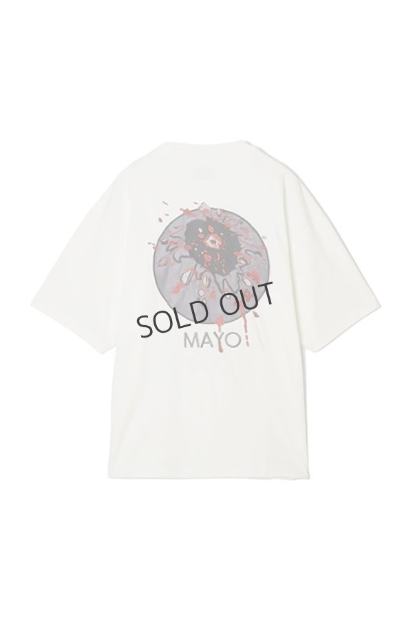 画像2: {SOLD}MAYO メイヨー HEAD SHOT Embroidery short Sleeve Tee{-BDS} (2)