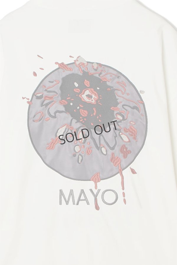 画像4: {SOLD}MAYO メイヨー HEAD SHOT Embroidery short Sleeve Tee{-BDS} (4)
