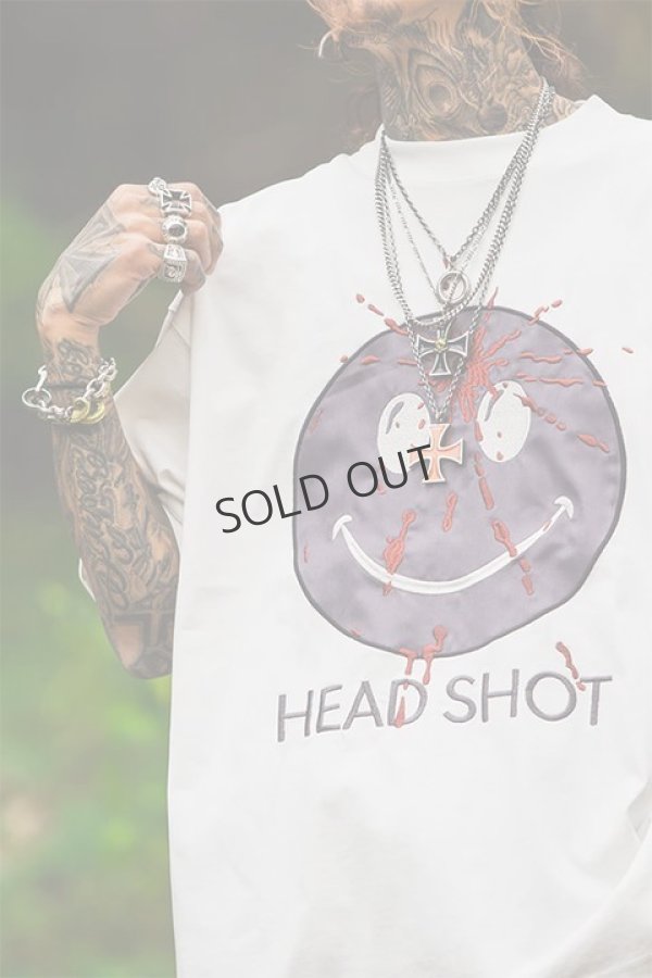 画像6: {SOLD}MAYO メイヨー HEAD SHOT Embroidery short Sleeve Tee{-BDS} (6)