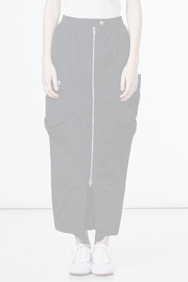 画像1:  {SOLD} ダブスタ ダブルスタンダードクロージング｜DOUBLE STANDARD CLOTHING ESSENTIAL / グロッシータフタスカート{-BES} (1)