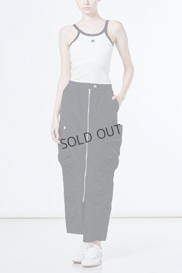 画像3: {SOLD}ダブスタ ダブルスタンダードクロージング｜DOUBLE STANDARD CLOTHING ESSENTIAL / グロッシータフタスカート{-BES} (3)