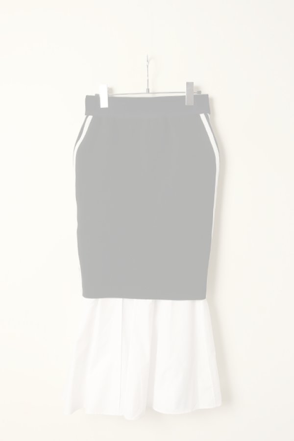 画像6:   ダブスタ ダブルスタンダードクロージング｜DOUBLE STANDARD CLOTHING １４G3Pミラノリブ×タフタリバーシブルスカート{-BCA} (6)