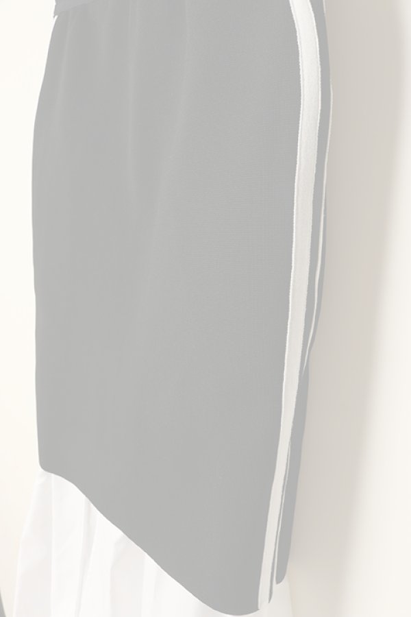 画像8:   ダブスタ ダブルスタンダードクロージング｜DOUBLE STANDARD CLOTHING １４G3Pミラノリブ×タフタリバーシブルスカート{-BCA} (8)