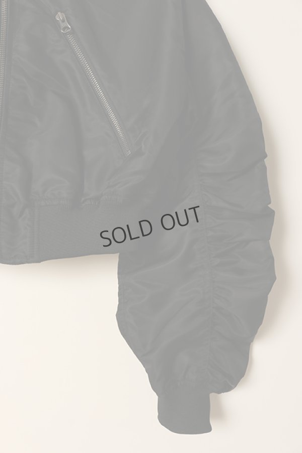 画像6: {SOLD}ダブスタ ダブルスタンダードクロージング｜DOUBLE STANDARD CLOTHING ESSENTIAL / ギャザースリーブナイロンジャケット{-BCA} (6)