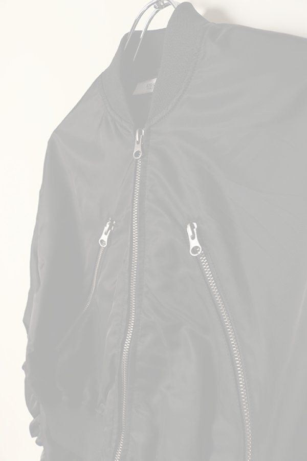 画像7:   ダブスタ ダブルスタンダードクロージング｜DOUBLE STANDARD CLOTHING ESSENTIAL / ギャザースリーブナイロンジャケット{-BCA} (7)
