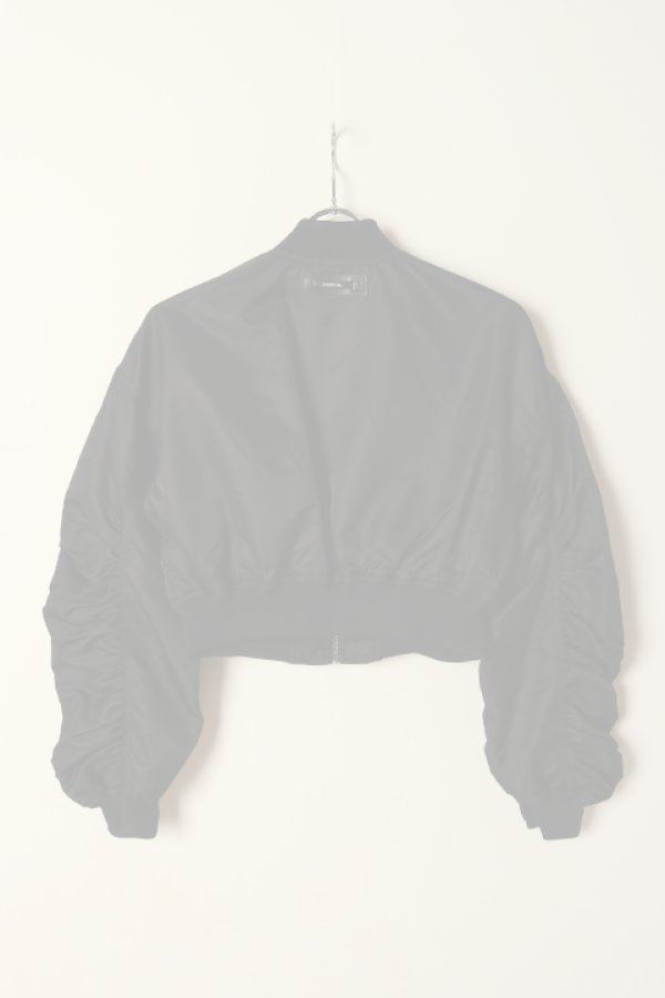 画像8:   ダブスタ ダブルスタンダードクロージング｜DOUBLE STANDARD CLOTHING ESSENTIAL / ギャザースリーブナイロンジャケット{-BCA} (8)