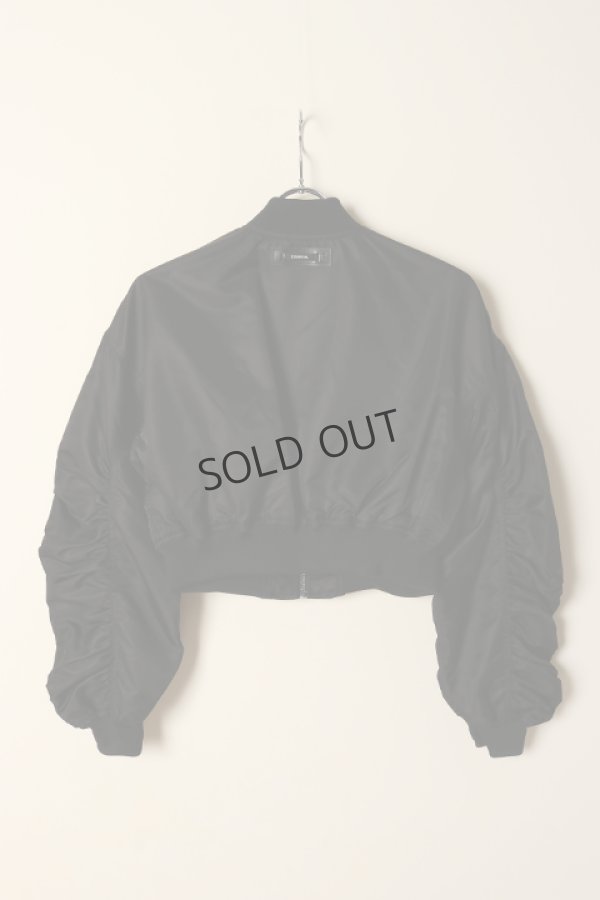 画像8: {SOLD}ダブスタ ダブルスタンダードクロージング｜DOUBLE STANDARD CLOTHING ESSENTIAL / ギャザースリーブナイロンジャケット{-BCA} (8)