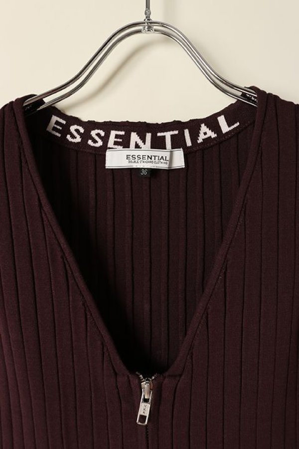 画像5: 【 40%OFF セール19,800円→11,880円】 DOUBLE STANDARD CLOTHING ダブルスタンダードクロージング RUTHENA 12G2P ワイドリブ ニット{-BCS} (5)