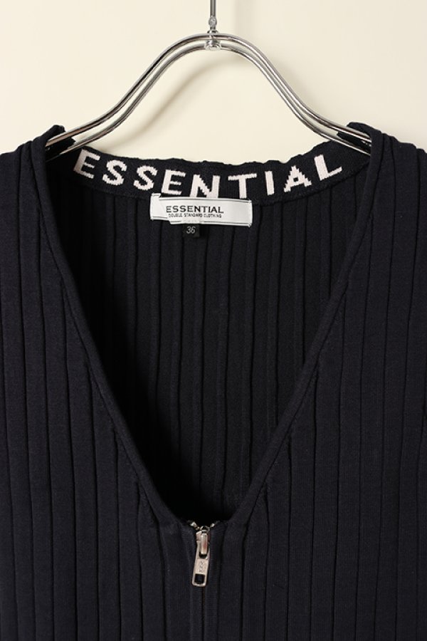 画像3: 【 40%OFF セール19,800円→11,880円】 DOUBLE STANDARD CLOTHING ダブルスタンダードクロージング RUTHENA 12G2P ワイドリブ ニット{-BCS} (3)