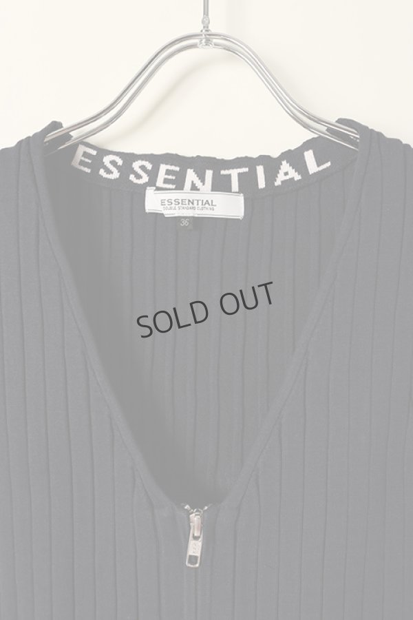 画像3: {SOLD}DOUBLE STANDARD CLOTHING ダブルスタンダードクロージング RUTHENA 12G2P ワイドリブ ニット{-BCS} (3)