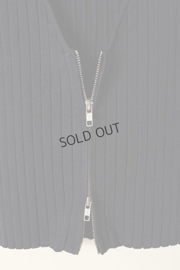 画像4: {SOLD}DOUBLE STANDARD CLOTHING ダブルスタンダードクロージング RUTHENA 12G2P ワイドリブ ニット{-BCS} (4)