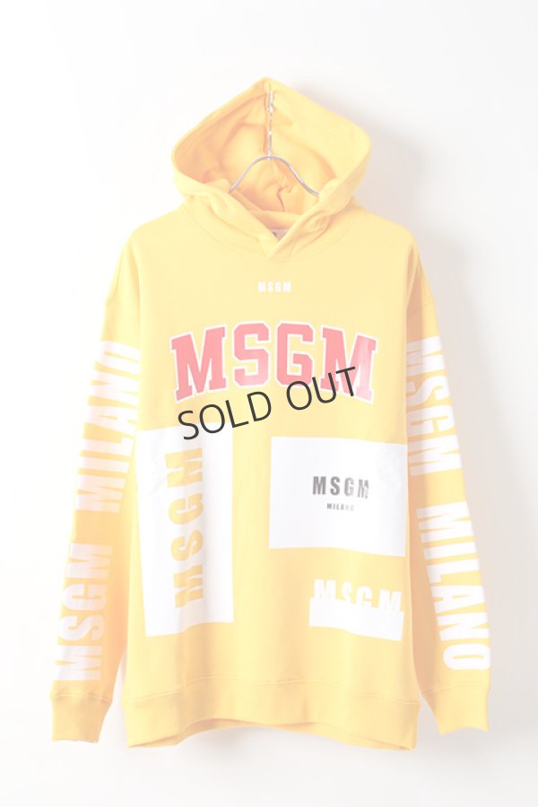 画像1: {SOLD}MSGM エムエスジーエム FELPA/SWEATSHIRT{2540MM174184799-07-AHA} (1)