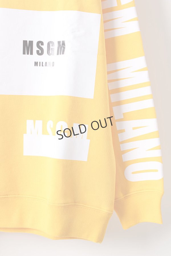 画像5: {SOLD}MSGM エムエスジーエム FELPA/SWEATSHIRT{2540MM174184799-07-AHA} (5)