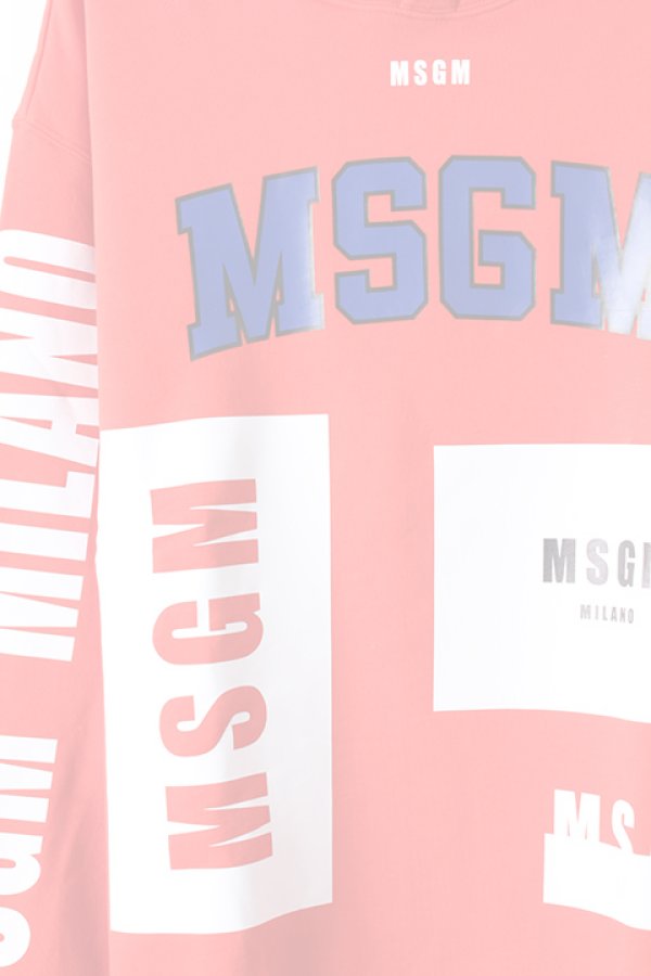 画像3:  {SOLD} MSGM エムエスジーエム FELPA/SWEATSHIRT{2540MM174184799-18-AHA} (3)