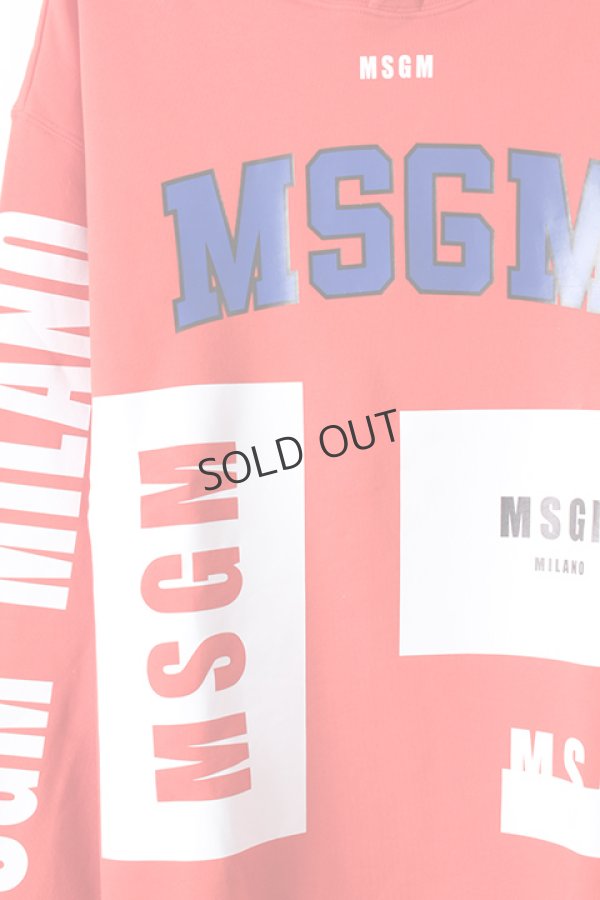 画像3: {SOLD}MSGM エムエスジーエム FELPA/SWEATSHIRT{2540MM174184799-18-AHA} (3)