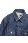 画像2: {SOLD}roarguns ロアーガンズ ONE WASH DENIM JACKET{-BEA} (2)