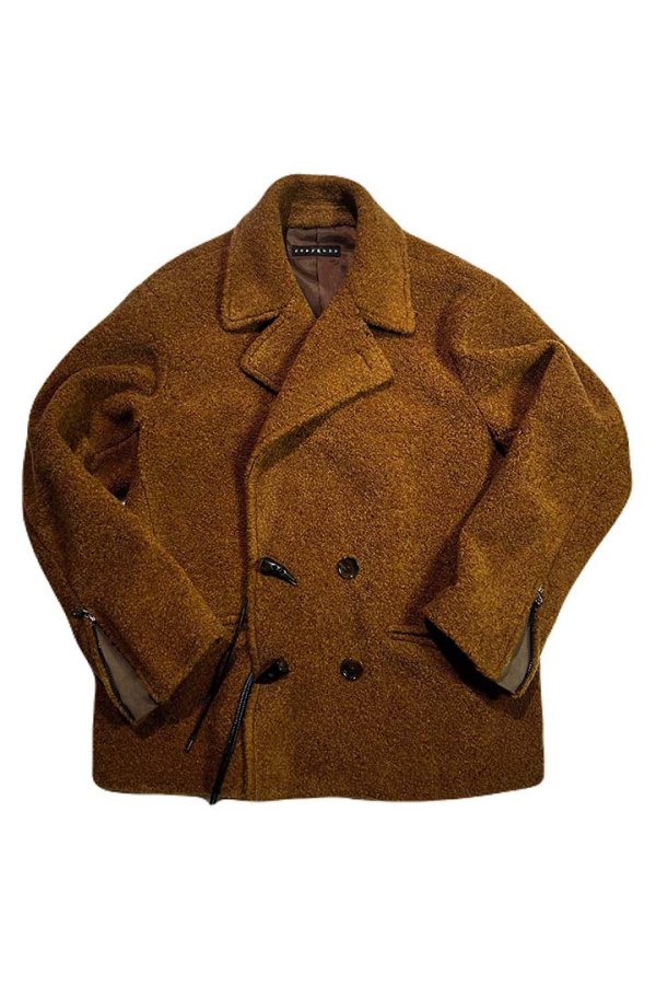 画像1: roarguns ロアーガンズ SHEEP BOA COAT{-BEA} (1)