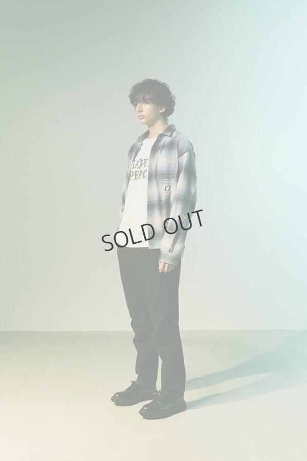 画像9: roarguns ロアーガンズ COTTON SILK CHECK SHIRT{-BEA} (9)