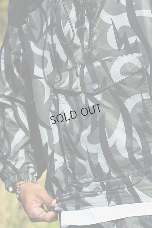 画像10: MAYO メイヨー THUNDER TRIBAL CAMO NYLON ANORAK{-BES} (10)