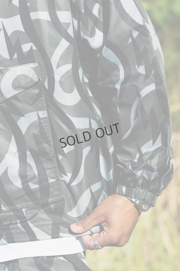 画像11: MAYO メイヨー THUNDER TRIBAL CAMO NYLON ANORAK{-BES} (11)
