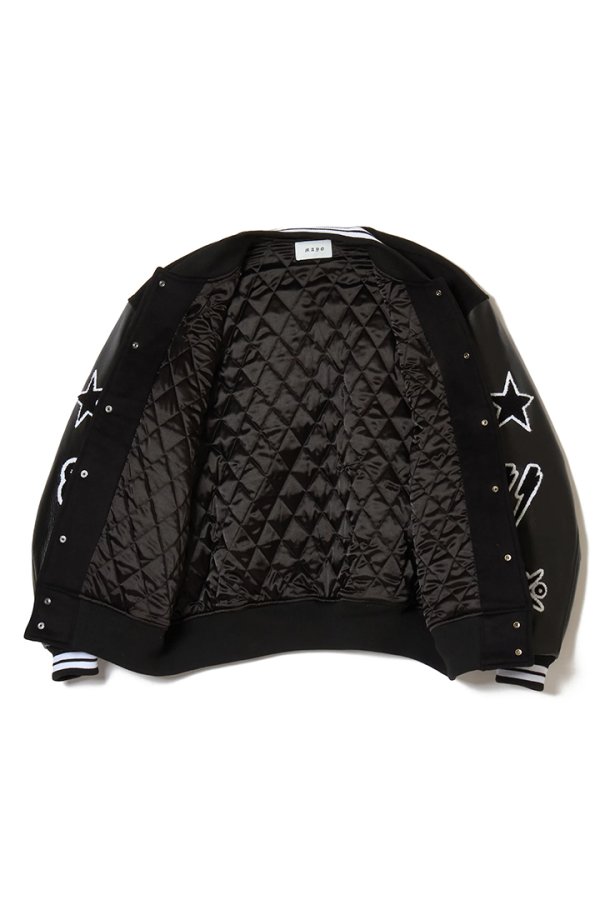 画像3: MAYO メイヨー MY FGMN EMBROIDERY STADIUM JKT 刺繍スタジャン{-BEA} (3)