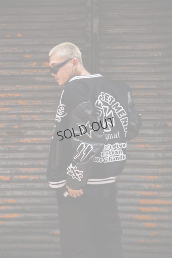 画像10: {SOLD}MAYO メイヨー MY FGMN EMBROIDERY STADIUM JKT 刺繍スタジャン{-BEA} (10)