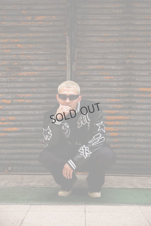 画像12: {SOLD}MAYO メイヨー MY FGMN EMBROIDERY STADIUM JKT 刺繍スタジャン{-BEA} (12)