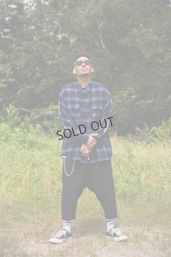 画像3: {SOLD}MAYO メイヨー STUD LOOK EMBROIDERY CHECK SHIRT スタッズ風刺繍チェックシャツ{-BEA} (3)