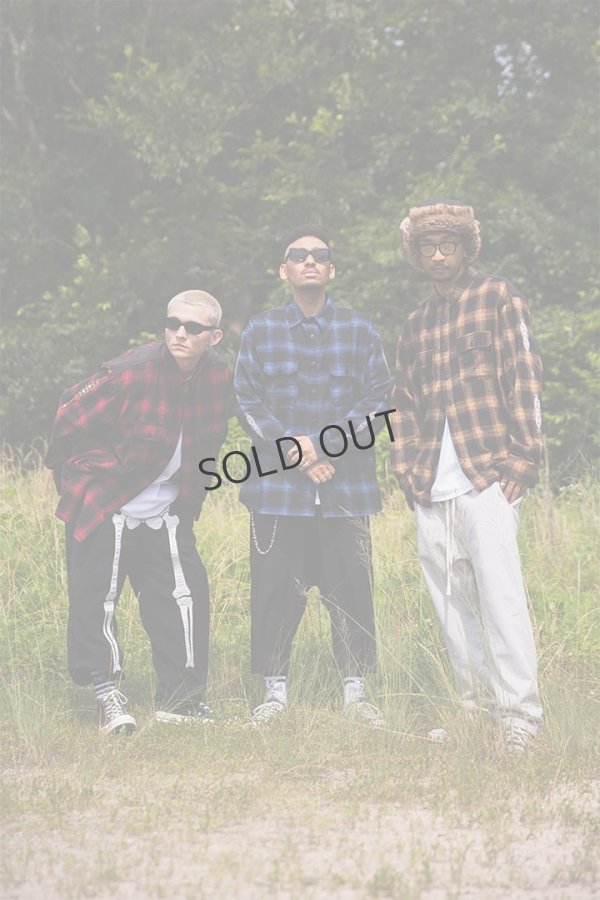 画像11: {SOLD}MAYO メイヨー STUD LOOK EMBROIDERY CHECK SHIRT スタッズ風刺繍チェックシャツ{-BEA} (11)