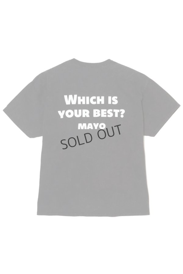 画像2: {SOLD}MAYO メイヨー ANGEL STREET PRINT SHORT SLEEVE TEE{-BES} (2)