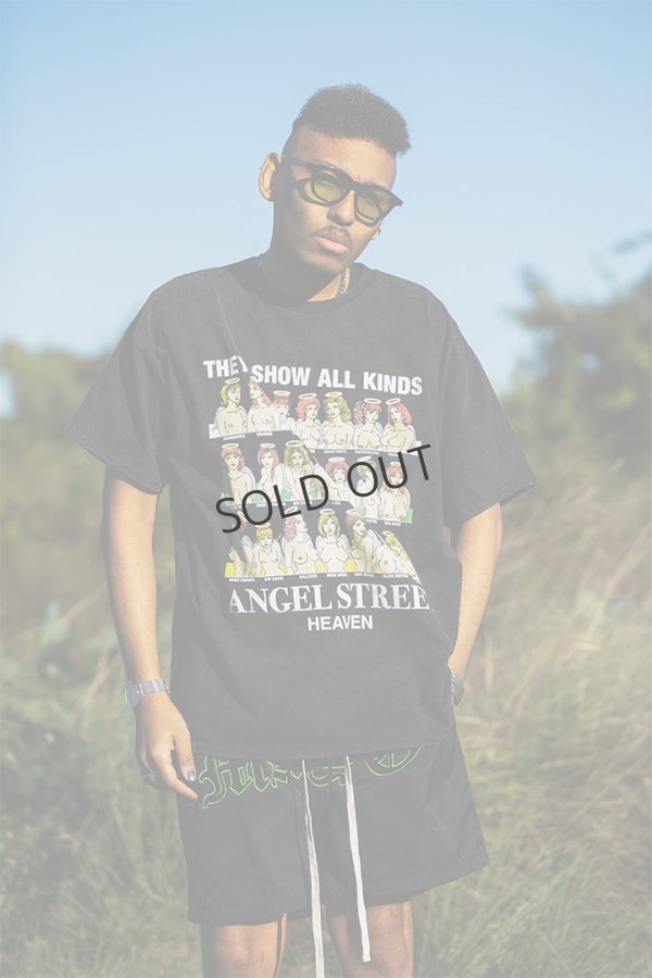 画像4: {SOLD}MAYO メイヨー ANGEL STREET PRINT SHORT SLEEVE TEE{-BES} (4)