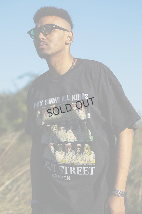 画像5: {SOLD}MAYO メイヨー ANGEL STREET PRINT SHORT SLEEVE TEE{-BES} (5)