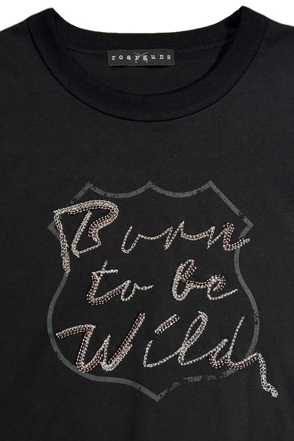 画像2: 【 30%OFF セール41,800円→29,260円】 roarguns ロアーガンズ BORN TO BE WILD T{-BES} (2)