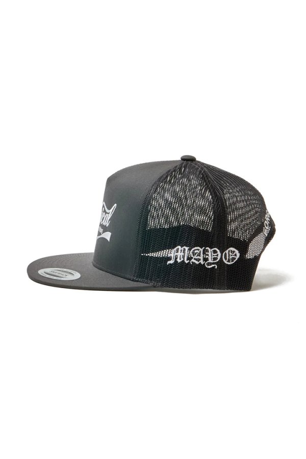 画像2: MAYO メイヨー Enjoy Chemical Embroidery Mesh CAP{-BFS} (2)